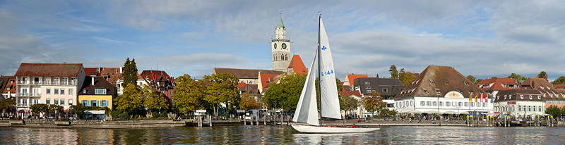 Blick auf Anlegesteg Überlingen